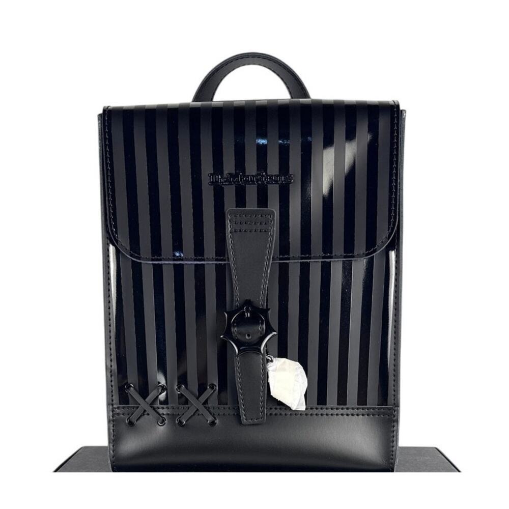 Dr. Martens Wednesday Adams Backpack Black‎ Leather Outcasts Are In